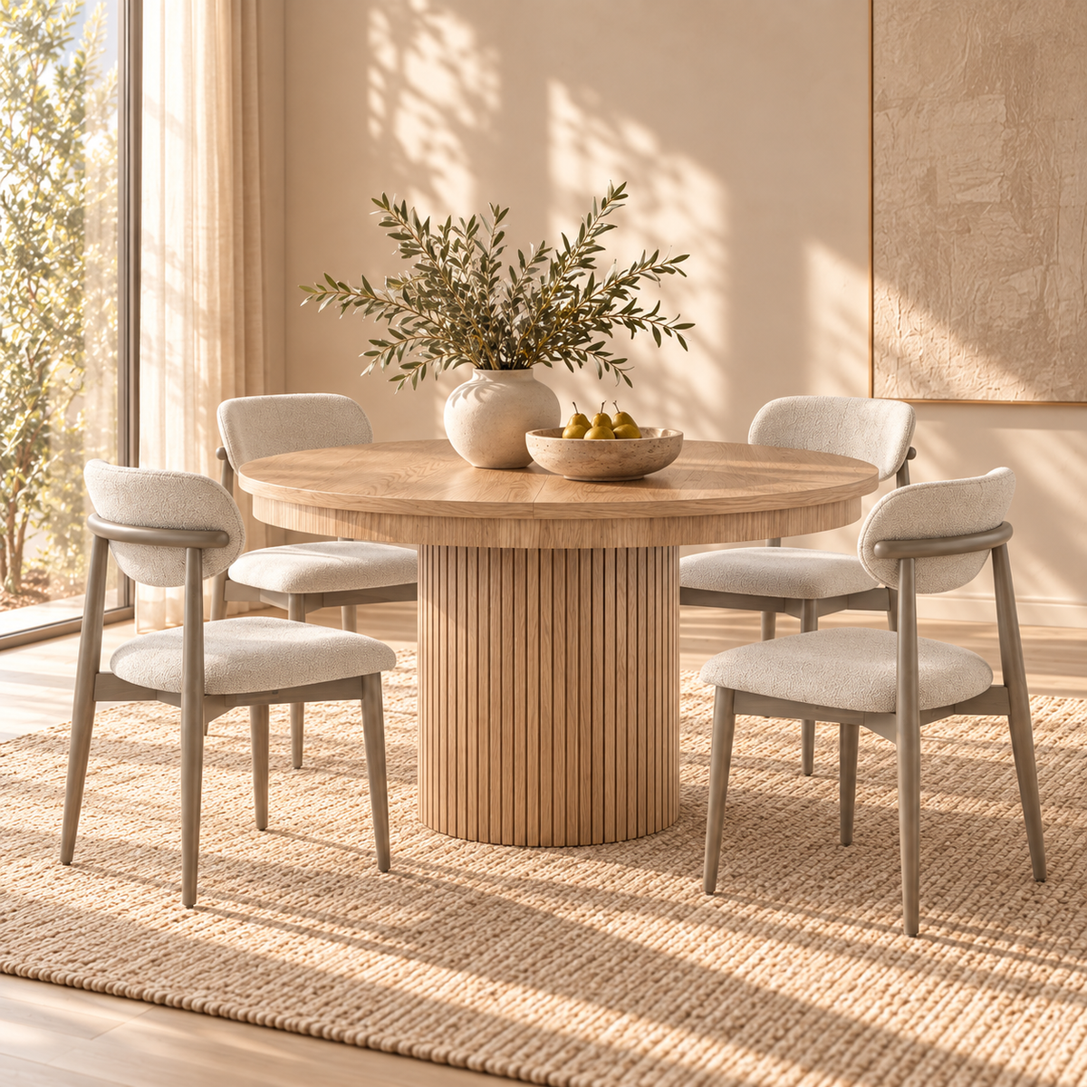 Essgruppe California 120-320 cm + 4 x Monaco
