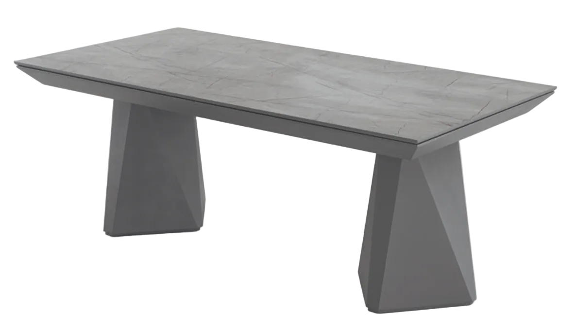 Diamond Essgruppe – ausziehbarer Esstisch + 6 Diamond Stühle